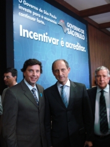 Floriano e Paulo Skaf, presidente da Fiesp