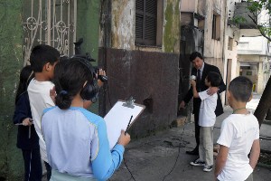 Floriano Pesaro participa da gravação do Programa Novo Olhar